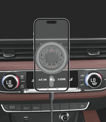 Transform Your Jeep Renegade with the Premium Mag Safe Phone Mount – Custom Fit for 2015-2024 Models, Seamless Compatibility with i Phone 12/13/14/15/16 & Mini Series, Robust Magnetic Grip for Safe Navigation & Communication, Tool-Free Installation, Stylish Design to Elevate Your Vehicle’s Aesthetics