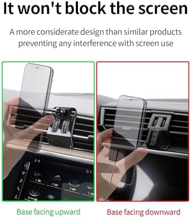 Revolutionize Your Audi Q3 (2019-2025) Journey with the Ultimate Wireless Charging Phone Holder – 360° Rotating Auto Mount for Effortless Navigation, Hands-Free Convenience, and Fast Charging, Effortless Installation and Sleek Aesthetic Design