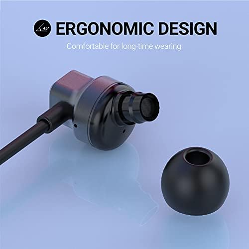 Cubilux High-Resolution USB C Headphones with Built-in Microphone – Premium 192 KHz/24-bit DAC Earphones Compatible with i Phone 16/15 Pro Max, i Pad Pro 13/12.9/11, Samsung S25/S24/S23, and Android Devices – Sleek Black Design, 4 FT Durable Cable for Enhanced Audio Experience and Versatile Use