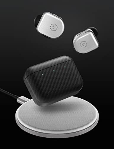 Elevate Your Charging Experience with the MASTER & DYNAMIC MC100 Gunmetal Aluminum Wireless Charging Pad – Fast, Stylish Station for Earbuds with Non-Slip Surface, Perfect for Home or Office Décor, Enhance Your Audiophile Lifestyle
