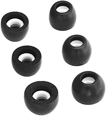 Ultimate Comfort Memory Foam Eartips for JBL Reflect Flow Series – Exceptional Noise Isolation & Sound Quality Enhancement for Prolonged Listening Pleasure