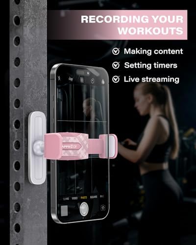 APPS2 Car Gym Magnetic Phone Holder – 360-Degree Adjustable Mount for Smartphones (4.7-6.5″) – Durable Alloy Base & Joint – Sleek Design for Enhanced Safety & Convenience on the Road – Optimal Viewing Angles for Navigation & Hands-Free Calls – Reliable Magnetic Grip for Secure Smartphone Support – Compact Gym Phone Accessory for Easy Installation & Use – Elevate Your Driving Experience with Robust Performance & Stylish Aesthetics