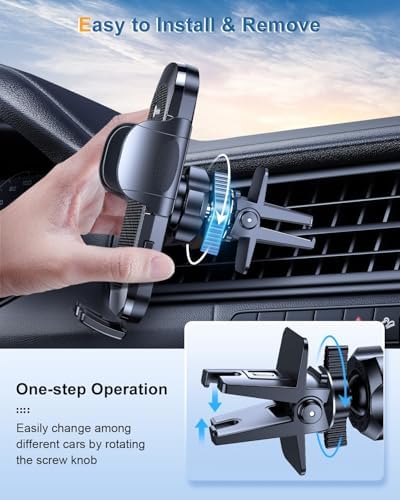 Mag Safe-Compatible Vacuum Suction Car Phone Holder – Versatile Magnetic Mount with Aerospace Alloy Arm for Tesla, Gym, Shower, and Smooth Surfaces – Secure Dashboard/Windshield Screen Solution for i Phone – 360-Degree Rotation for Optimal Viewing Angles and Hands-Free Safety