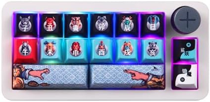 Darmoshark K3 Pro Wireless Mechanical Number Keyboard – Compact 19-Key RGB Backlit Game Keypad with Dual Bluetooth & USB-C Connectivity for Gamers and Professionals – Ergonomic Design for Enhanced Speed and Portability