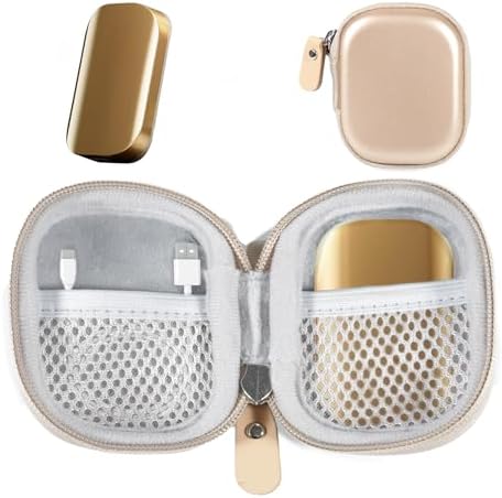 Sleek Gold Case Sack for SK hynix Beetle X31 1 TB Portable SSD – Ultimate Protection Meets Stylish Travel Storage Solution for Tech Enthusiasts