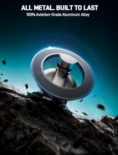 Ultra Magnetic Mag Safe Car Mount with 360° Rotation – Premium Phone Holder for i Phone 16/16 Pro Max/15/14/13 & Mag Safe Cases – Superior Stability & Sleek Black Design for Effortless Navigation and Enhanced Compatibility