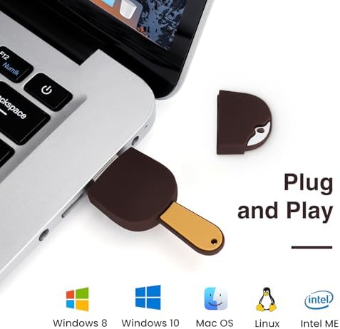 Delightful 64 GB Chocolate Popsicle USB Flash Drive – Whimsical Novelty Memory Stick for Fun, Fast Data Storage and Seamless Compatibility Across Devices