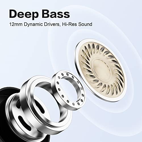 USB C Wired Earbuds with Advanced Noise-Cancellation for Ultimate Audio Clarity – Premium Sound Experience Compatible with Samsung Galaxy S25, i Phone 16, and Pixel 9 – Ergonomic In-Ear Design Featuring Magnetic Hold, Integrated Microphone, and Convenient Volume Control – Perfect for Music Enthusiasts and Professionals on the Go