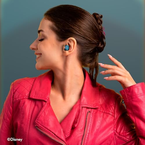 Lilo and Stitch Bluetooth Earbuds – 30-Hour Battery Life, Superior Audio Clarity, Comfort-Driven Ergonomic Design – Ideal Disney-Themed Gifts for Avid Fans and Collectors, Universal Device Compatibility for Effortless Connectivity