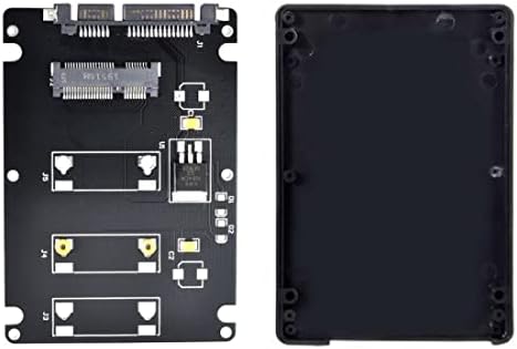Upgrade Your Laptop Storage with Chen Yang m SATA Mini SATA SSD to IDE 44 Pin External Hard Disk Enclosure – High-Speed Data Transfer, Tool-Free Setup, and Enhanced Compatibility for 2.5-Inch Drives in Stylish White Finish