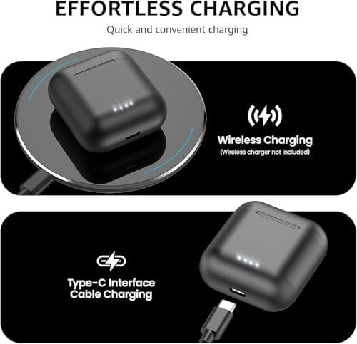 TOZO T6 Bluetooth 5.3 Wireless Earbuds – Immersive Stereo Sound, 50-Hour Playtime, IPX8 Waterproof Design, Customizable EQ via App, Ergonomic Fit – Ideal for Active Lifestyles and Seamless Connectivity