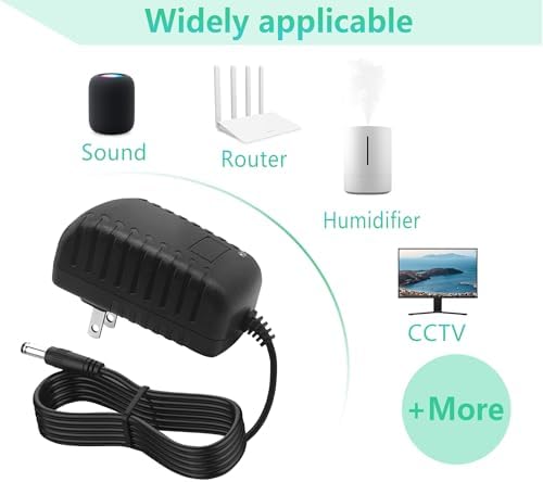 High-Efficiency 12 V 1.5 A AC to DC Power Supply Adapter – Versatile 18 W Energy Source for LED Strip Lights and CCTV Cameras – Reliable Voltage Stability with 5.5 mm x 2.5/2.1 mm Plug – Compact, Durable Solution for Enhanced Lighting and Security Applications – Trusted Performance for Electronic Devices