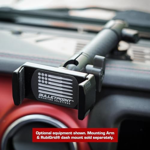 Universal Dash Mount Cell Phone Holder for i Phone & Android – 20 mm Ball Attachment for Enhanced Versatility and Safety While Driving – Adjustable Viewing Angles for Optimal Navigation and Hands-Free Communication – Durable, Sleek Design Fits Any Vehicle Interior – Easy Installation, No Dashboard Damage – Elevate Your Driving Experience with This Essential Automobile Accessory