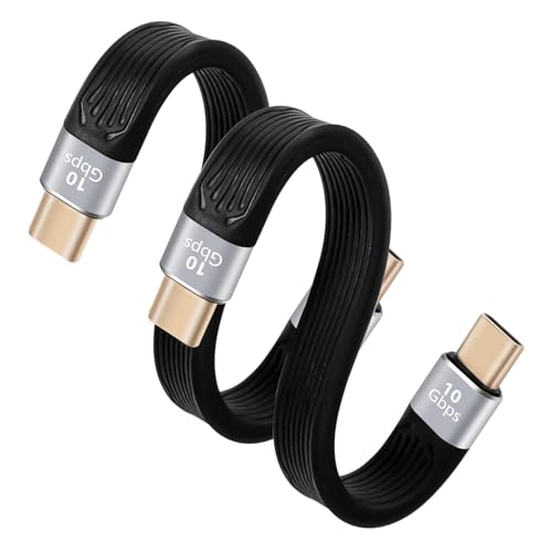 Ultra-Fast 8.5-Inch USB C Cable – Thunderbolt 4 Type-C C to C with 40 Gbps Data Transfer & 240 W PD Fast Charging – 8 K@60 Hz Video Output Compatible with i Phone 16 Pro Max, Mac Books & External SSDs – Perfect for Travel & Efficient Workspaces
