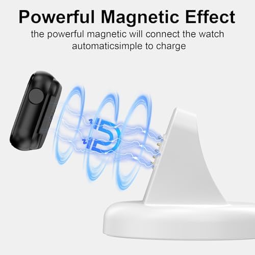 Rapid Charge Portable Dock for T-Mobile SYNC UP Kids Watch 2 – 5 ft Versatile Cable & Sleek White Adapter for Home, Office, and Travel – Essential Smartwatch Charger for Active Parents with Enhanced Compatibility and Durability