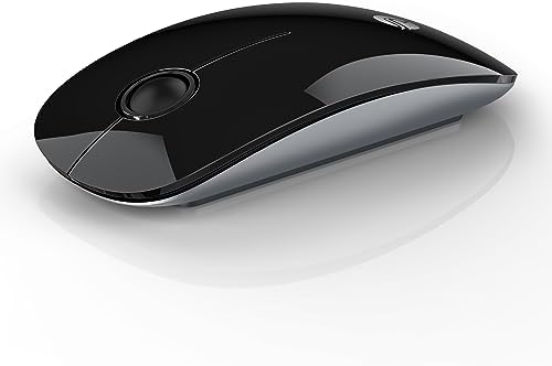 Sleek Purple Wireless Bluetooth Mouse – Effortless Dual Connectivity, 1600 DPI Precision, Whisper-Quiet Clicks, Long Battery Life for Enhanced Productivity and Versatile Device Compatibility
