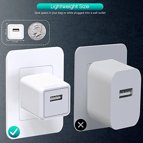 Premium 6 FT Apple MFi Certified Lightning Cable Duo – High-Speed i Phone Charger Cord with USB Wall Adapter for Effortless Charging of i Phone 14/13/12/11/SE 2022/8/7/XS/XR/X & i Pad – Durable, Tangle-Free Design for Optimal Convenience and Versatile Use