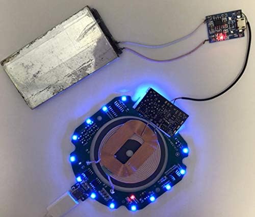 Ultra-Slim Taidacent Wireless Quick Charger – High-Speed Qi Charging Station for Seamless Power Delivery, Universal Compatibility for All Qi-Enabled Devices, Lightweight & Portable Design, Built-In Safety Features for Overheating Protection, Ideal for Home and Office Use