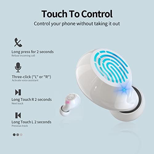 Kids Bluetooth 5.3 Wireless Earbuds with Touch Control – Adorable Pink Kitty Charging Case, IPX5 Waterproof Design, Hi-Fi Stereo Sound, Built-in Microphone for Clear Calls – Perfect for Young Music Lovers and Gamers