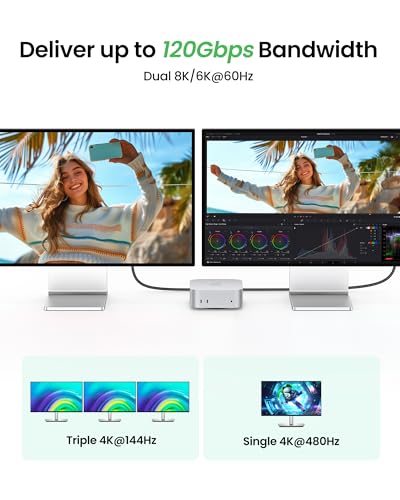 Fitee Thunderbolt 5 USB4 Cable – 4 FT High-Speed 80 Gbps Data Transfer & 240 W PD3.1 Charging, 16 K Dual 8 K Video Support – Durable Braided USB C Cable for i Phone 16, Mac Book Pro, PSSD & More – Ultimate Performance & Compatibility