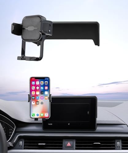 Car Phone Holder for 2021-2025 Audi Q5/2020-2025 A5/S5/RS5/20-25 A4/S4, 360° Rotation, 10.1 inch Screen Fixed Clip, Auto Accessories Navigation Bracket – Enhanced Compatibility and Speed