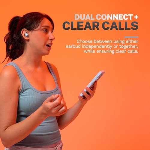 JLab Go Air Pop True Wireless Bluetooth Earbuds – Teal | IPX4 Sweat-Resistant for Active Lifestyles | Dual Connect Technology for Independent Listening | Bluetooth 5 for Effortless Pairing | Customizable Audio with 3 EQ Settings: Signature, Balanced, Bass Boost | Ultimate Comfort & Durability for On-the-Go Enthusiasts