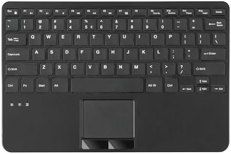 Revolutionize Your Workspace with the Perixx PERIBOARD-525 US Wired Mini USB Keyboard Featuring Touchpad – Compact Design with X Type Scissor Keys, Dual USB Hubs, and Optimal Compatibility for Enhanced Productivity