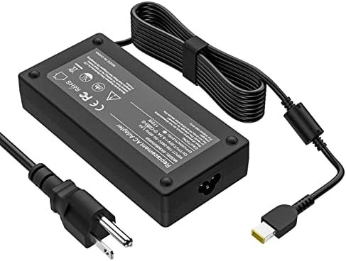 High-Performance 170 W 20 V 8.5 A Laptop Charger for Lenovo Think Pad Series – OEM Replacement Power Adapter with Enhanced Safety and Compatibility for P50, P51, P52, P53, P70, P71, P73, W540, W541, T540, P15, P17, T15 G, and More – Reliable Power Supply for Optimal Laptop Performance