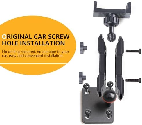 2024-2025 Jeep Wrangler JL Magnetic Phone Mount – Adjustable 360° Dashboard Cradle for Secure Navigation and Hands-Free Use – Sleek Black Finish for Enhanced Interior Style – Quick Installation for Optimal Driving Safety and Convenience