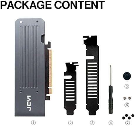 Revolutionize Your Storage with the JEYI Quad NVMe PCIe 4.0 Expansion Card – Unlock 32 TB of Ultra-Fast M.2 SSD Capacity, Achieve 256 Gbps RAID Speeds, and Experience Unrivaled Compatibility for High-Performance Computing