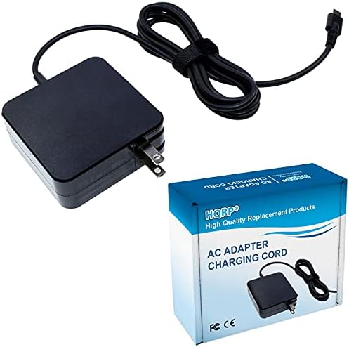 Premium HQRP USB-C AC Adapter – Ultra-Fast Charging Power Supply with PD & QC 3.0 Technology, Choose from 15 W, 27 W, 45 W, 65 W – Compact and Portable Type-C Charger with Black Cable & Bonus Euro Plug for Universal Compatibility and Enhanced Speed