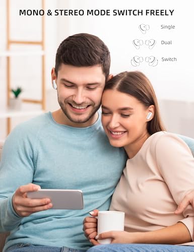 Unleash Superior Sound Quality with ACAGET Wireless Earbuds – Premium Bluetooth Headphones Compatible with i Phone 16, 15 Pro Max, 14 Plus, 13, 12 & Samsung Galaxy S25 Ultra – Advanced Noise-Canceling Microphone for Unmatched Call Clarity – All-Day Playtime with Ergonomic Comfort for Effortless Listening on the Go