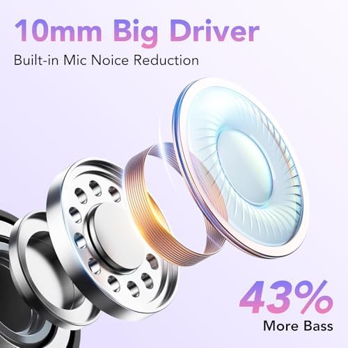 Unleash Your Sound with KT1 Bluetooth Earbuds: 120 Hours of Playtime, IPX7 Waterproof, Deep Bass 2.0 for Ultimate Sports Performance, Secure Earhooks for Active Lifestyles, Smart Digital Display for Battery Monitoring, Enhanced Device Compatibility – Perfect for Running, Gym Workouts, and Everyday Use