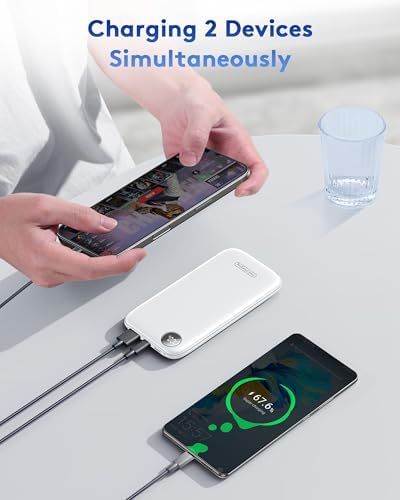 Sleek 10000 m Ah Fast Charging Power Bank – Ultra-Slim USB-C Travel Charger with 12 V/4.5 A Output for i Phone 11-16 & Samsung Devices – Elegant Deep Black Portable Battery for On-the-Go Efficiency and Reliability