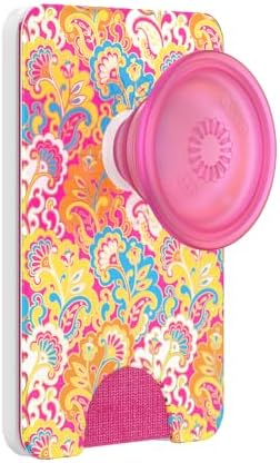 Transform Your Mobile Experience with the Butterfly Pea Blue Pop Sockets Phone Wallet – Stylish Grip, Mag Safe Integration, and Wireless Charging Ready Card Holder for Ultimate Convenience on the Go