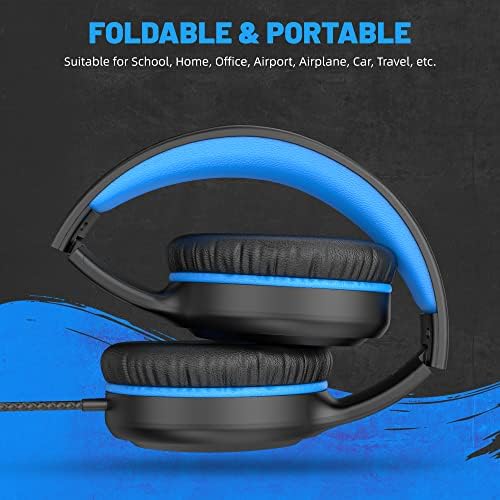 U2 Kids’ Lightweight Wired Headphones in Stylish Pink – Comfortable On-Ear Design Perfect for School, Travel, and Home | Durable, Easy-to-Use Headphones Compatible with i Pads, Tablets, and Laptops | Ideal for Young Girls and Students Seeking Engaging Audio Experience