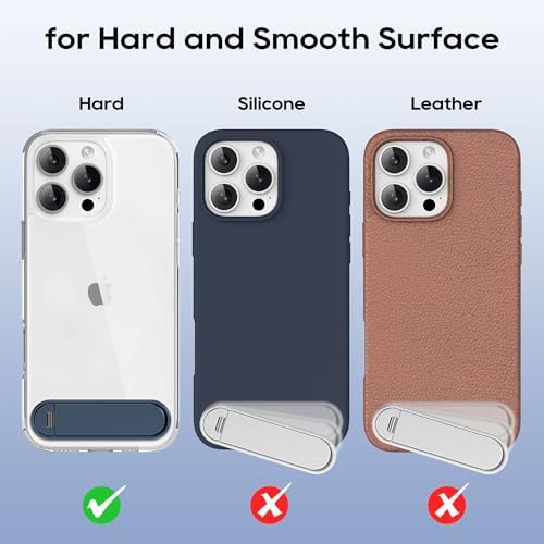 Dual-Angle Adjustable Phone Kickstand – 2 Pack Folding Stand for i Phone & Samsung – Portable, Versatile Hands-Free Holder for Optimal Viewing – Durable Black Design for All Smartphones – Perfect for Video Calls, Streaming & Reading