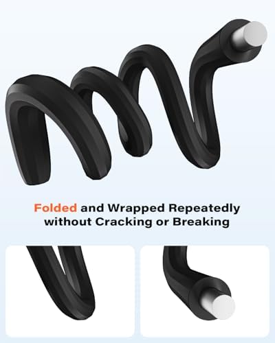 A2C Flexible Phone Holder for Treadmill, Peloton, Stroller, Shopping Cart, Desk, Portable Gooseneck 16.5” Long Arm Phone Mount for 4.7”-6.9″ Smartphones – Enhanced Compatibility and Speed