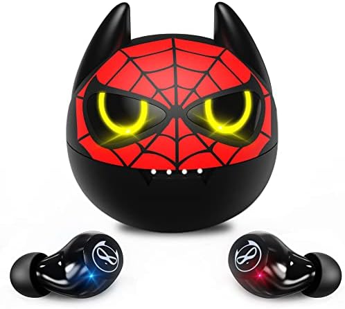 Kids Bluetooth 5.3 Wireless Earbuds with Touch Control – Adorable Pink Kitty Charging Case, IPX5 Waterproof Design, Hi-Fi Stereo Sound, Built-in Microphone for Clear Calls – Perfect for Young Music Lovers and Gamers