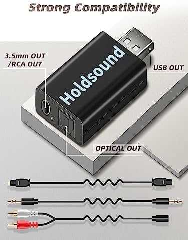 Transform Your Viewing Experience with Holdsound BKM400 Wireless TV Headphones – Exceptional 165 FT Range, Effortless Plug & Play USB Setup, and 20-Hour Battery Life for Ultimate Audio Freedom and Clarity