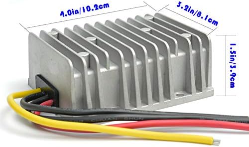 High-Efficiency DC/DC Voltage Booster – Transform 12 V to 48 V for Automotive and Marine Use, 5 A 240 W Power Supply Module, Compact Voltage Regulator with Overcurrent Protection for Enhanced Electrical Systems in Cars, Boats, and Trucks