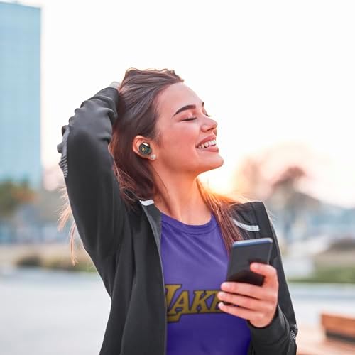 SOAR NBA True Wireless Earbuds V.2 – Elevate Your Audio Experience with State-of-the-Art Bluetooth 5.0, Exceptional Sound Quality, and Official NBA Branding for Ultimate Fan Engagement, Designed for Comfort and Hands-Free Convenience