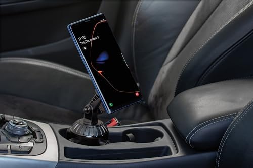 Transform your driving routine with the Scosche MAGPCUP Magic Mount Power Hub, a cutting-edge magnetic car cup holder phone mount engineered for superior convenience and safety. This innovative accessory boasts a robust magnetic grip that securely holds both i Phone and Android devices, ensuring your phone stays in place for hands-free navigation. Featuring dual USB charging ports, it enables simultaneous charging of multiple devices, eliminating battery anxiety during long commutes. Designed to fit seamlessly into standard cup holders, it offers 360-degree rotation for customizable viewing angles, making it perfect for accessing GPS, music, and calls with ease. Crafted from high-quality materials, the Scosche MAGPCUP is not only durable but also stylish, enhancing your vehicle’s interior while providing unmatched functionality. Elevate your driving experience with this essential accessory that marries reliability with cutting-edge technology for the modern car enthusiast.