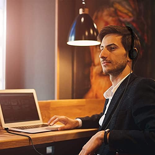 Maeline 20-Pack On-Ear Headphones with 3.5 mm Plug – Premium Bulk Audio Solution for Schools and Offices – Adjustable Fit, Durable Design, and Reliable Sound Performance for Kids and Professionals
