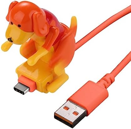 Charming Dog-Themed USB Charging Cable – Fast Data Transfer for Android, Type-C & i OS – Cute & Durable Mini Humping Dog Design – Perfect for Travel & Everyday Use – Elevate Your Charging Experience with Fun Functionality
