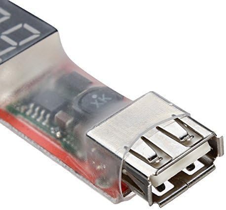 XT60 to USB Charging Adapter with Real-Time Voltage Monitor – High-Speed Power Solution for i Phone & Android Devices, Perfect for Lipo Battery Applications and RC Model Enhancements, Lightweight & Durable Design