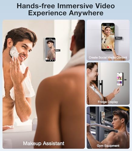 Revolutionary Mag Safe-Compatible Magnetic Phone Mount – Premium Silicone Suction Cup Holder for i Phone 16 Pro Max/15/14/13/12 Series – Essential Hands-Free Grip for Content Creators & Influencers – Stylish Pink Design for Optimal Stability and Versatility