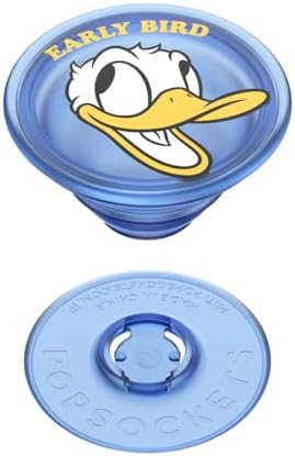 Minnie & Daisy Pop Socket Phone Grip with Versatile Kickstand – Stylish Adhesive Cell Phone Holder for One-Handed Use – Universal Compatibility with i Phone, Samsung & More – Swappable Design for Customization and Wireless Charging Friendly – Anti-Drop Technology for Enhanced Security – Perfect for On-the-Go Users