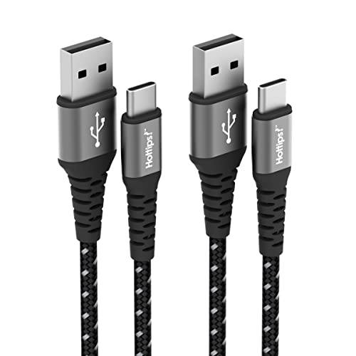 High-Performance USB C Cable 4 ft 2-Pack – Premium Braided Aramid Fiber for Fast Charging (3 A) – Versatile Compatibility with Android, Samsung Galaxy, LG, Pixel, Nintendo Switch & PS5 – Durable & Portable Charger Cord for Optimal Efficiency