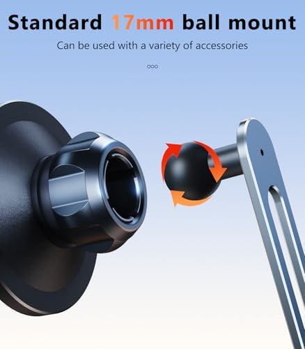 Dual Head Tesla Phone Mount Model Y/3 2026 2025 2024 2023 2022 2021, [Magnetic/Clip] Car Accessories for Tesla Screen Phone Holder Stand, (Fit for Tesla Model Y(Juniper)/3(Highland)) – Enhanced Compatibility and Speed